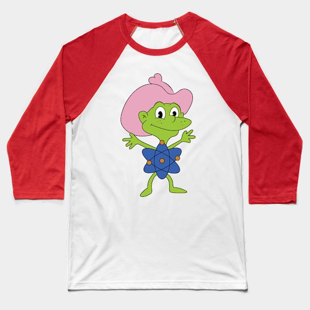 Springfield Isotope's Smilin' Joe Fission Baseball T-Shirt by tvshirts